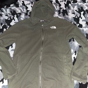 The North Face Forest Green Fleece Jacket